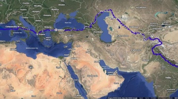 Eurasia overland